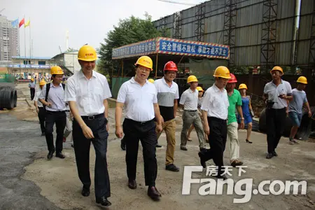 张剑飞副省长一行视察东城国际