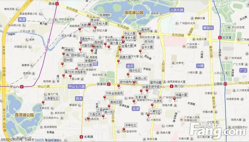 老广佛山置业地图之岭南天地pk老荔湾