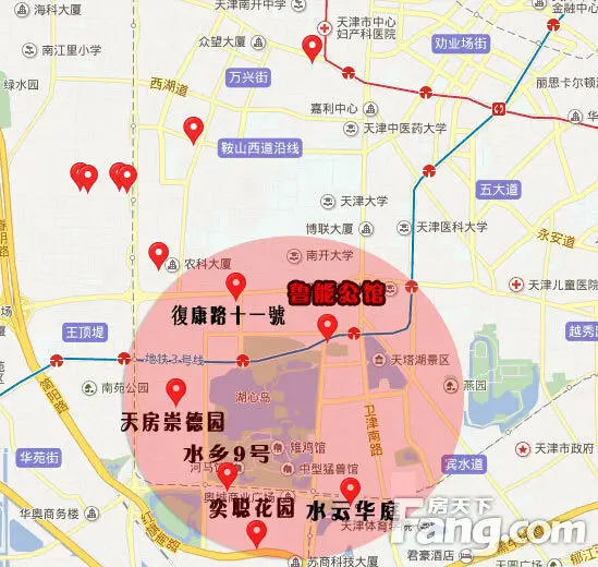奥体板块,八大里板块以及新梅江板块已俨然成为购房者们眼中的富人区