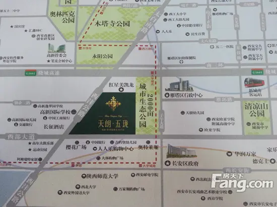 周边品牌房企这么多 西部大道缘何龟速发展?