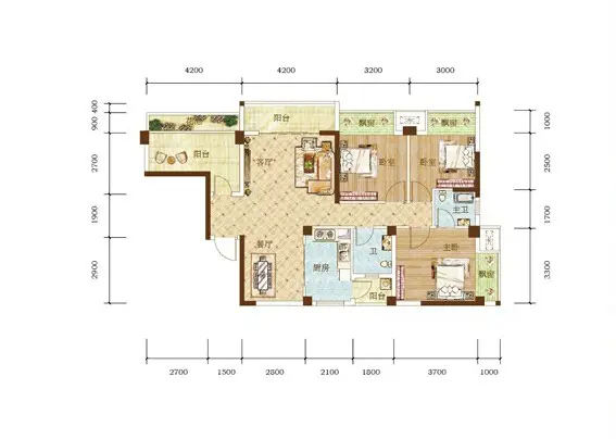 颐源居111平户型图