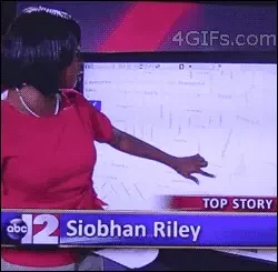 14个搞笑动图 直播记者快被烦炸天了!