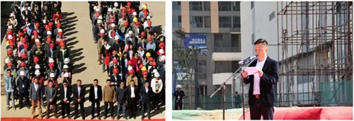 本次誓师,由昆明市海伦堡房地产开发有限公司,昆明市海伦堡商业管理