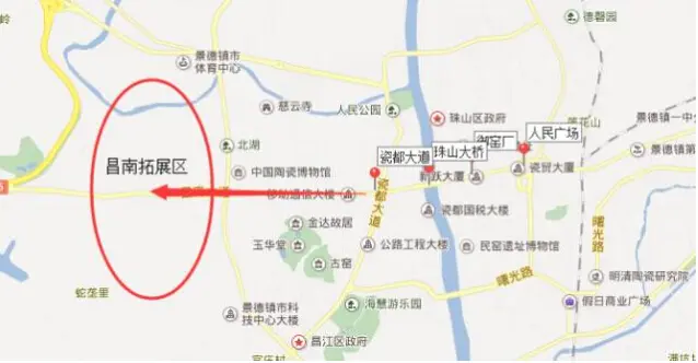 大话景德镇城市向前未来向西图