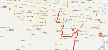 实探衡水31路公交车直达衡水一中