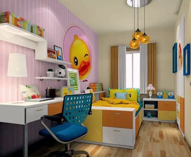 新款儿童房间装修效果图大全2015图片