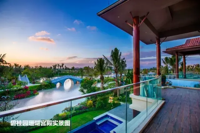 如果可以,请到三亚清水湾碧桂园珊瑚宫殿来!