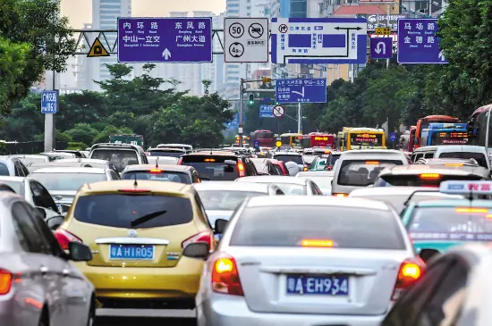 广州 拥堵指数 1.95