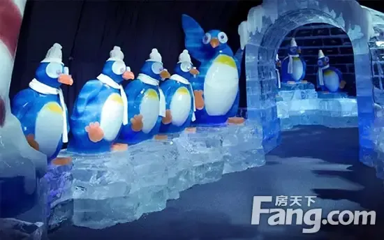马达加斯加企鹅-主题冰雕展