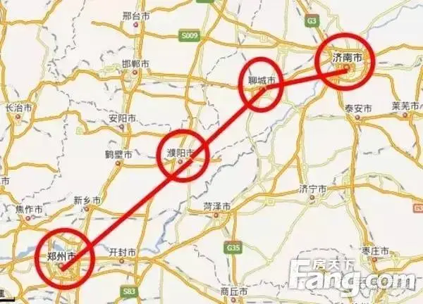 郑济高铁确认在莘县设站点 高铁高速齐全莘县这是要飞
