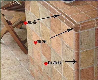 3,关于面砖阳角部分的处理方法,归根到底是看工人的水平.