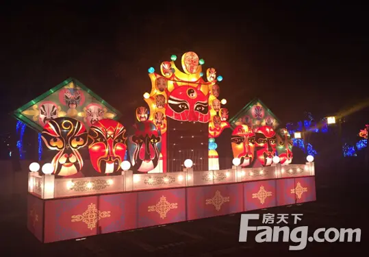 传统文化跋涉而来,自贡灯展闪耀天沐