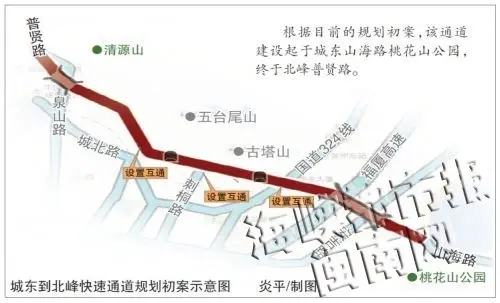日前,丰泽区政府发布《泉州市城东至北峰快速通道及两侧片区棚户