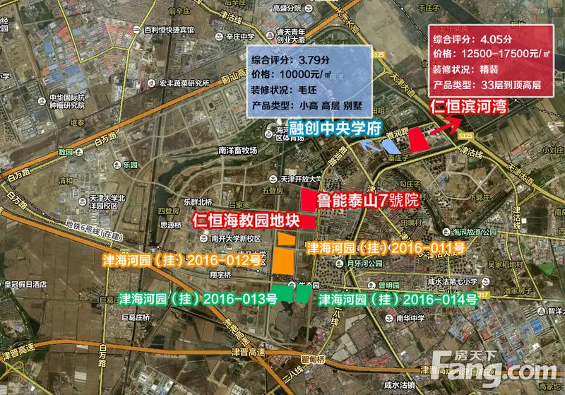 本周海教园四宗地块竞买九大猜想