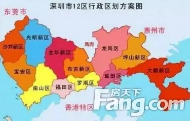 深圳龙岗地图高清