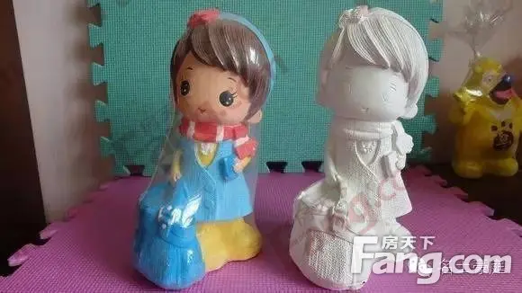 童心童趣 名士豪庭石膏娃娃diy彩绘活动圆满结束