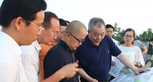 重磅！绿城董事长宋卫平现身巢湖洽谈打造“蓝城小镇”