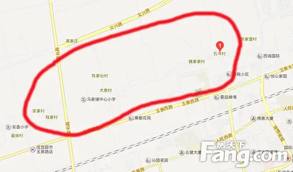 咸阳石斗,陈家台等村将棚户区改造投资31.94亿元独秀山庄二手花园别墅图片