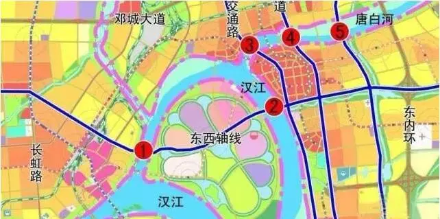 襄阳明年将建汉江首条公路隧道!15分钟白马广场到东津