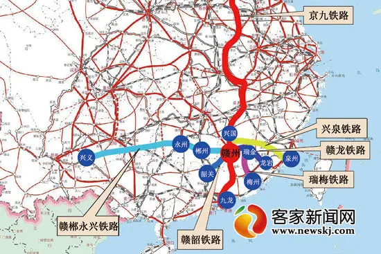 兴泉铁路兴国至宁化段已获得国家发改委批复