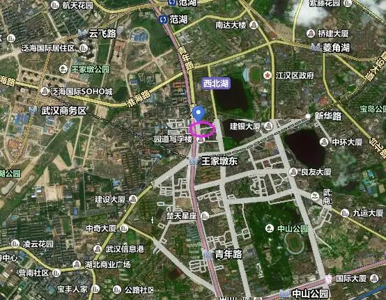 【武汉】江汉区青年路建设大道路口东北侧