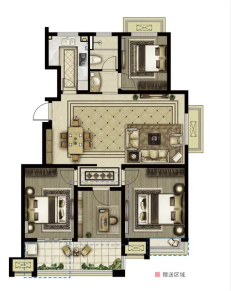 户型品鉴之绿都悦府,解密90-152㎡的居住户型