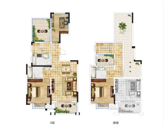户型品鉴之绿都悦府,解密90-152㎡的居住户型