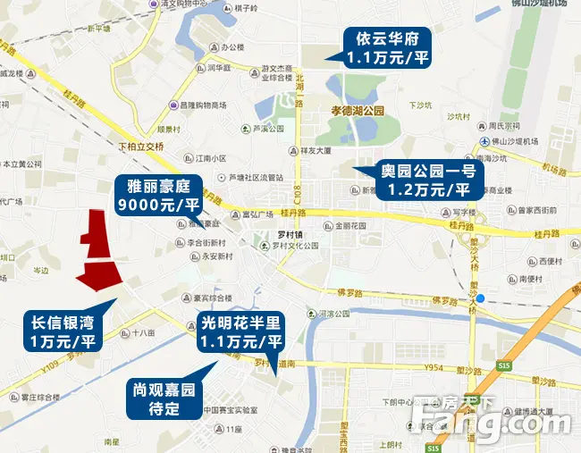 89亿摘罗村商住靓地 楼面价6524元/㎡