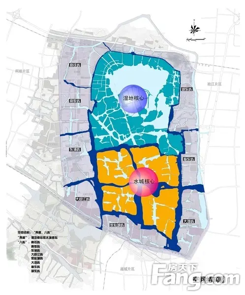 绍兴市镜湖新区分区规划(2011-2020年)