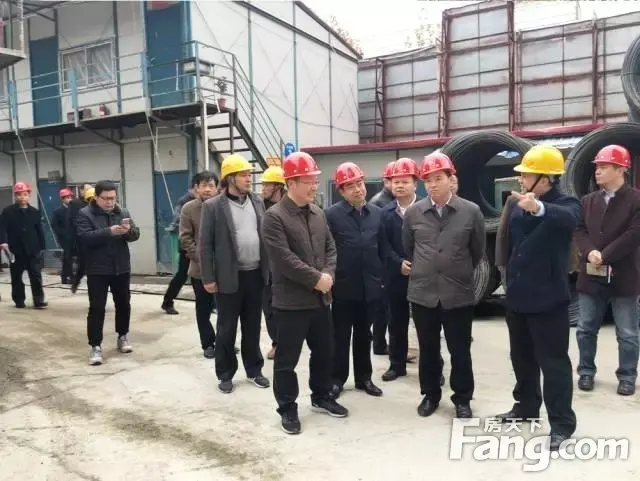领导的陪同下,县长卞建军,副县长石敬峰带领相关单位负责同志对沭阳