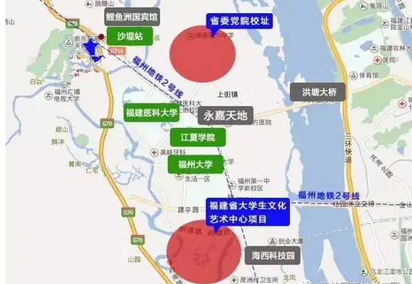 闽侯再添两大全新配套宜居滨江新城或崛起