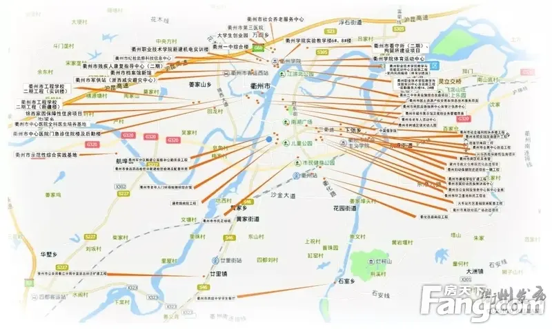 中心医院,高铁站片区,保障房…衢州这58个项目,与你有关