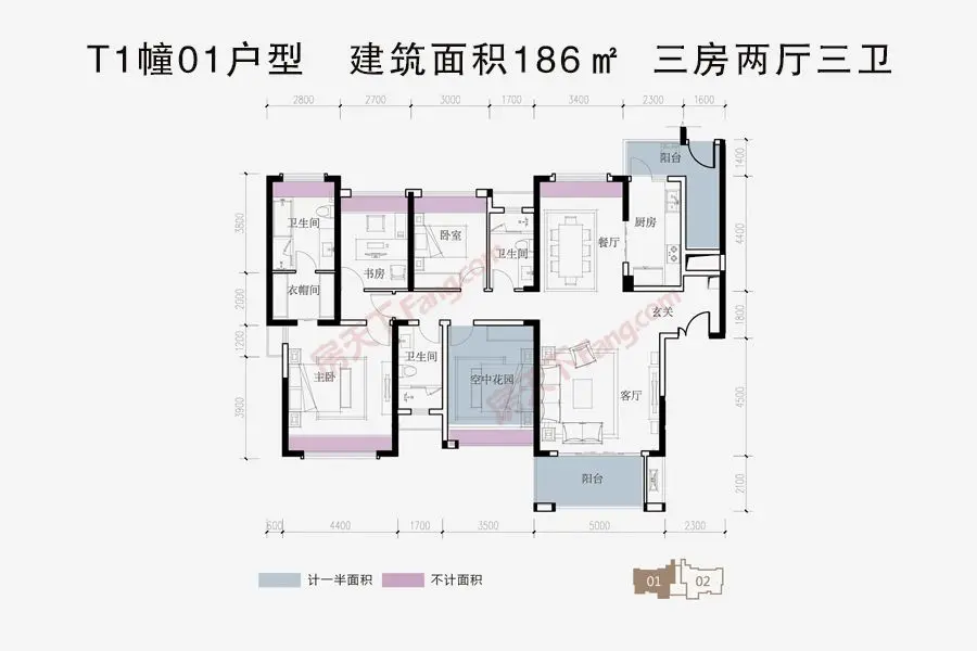 方直珑湖湾全新t1幢户型曝光