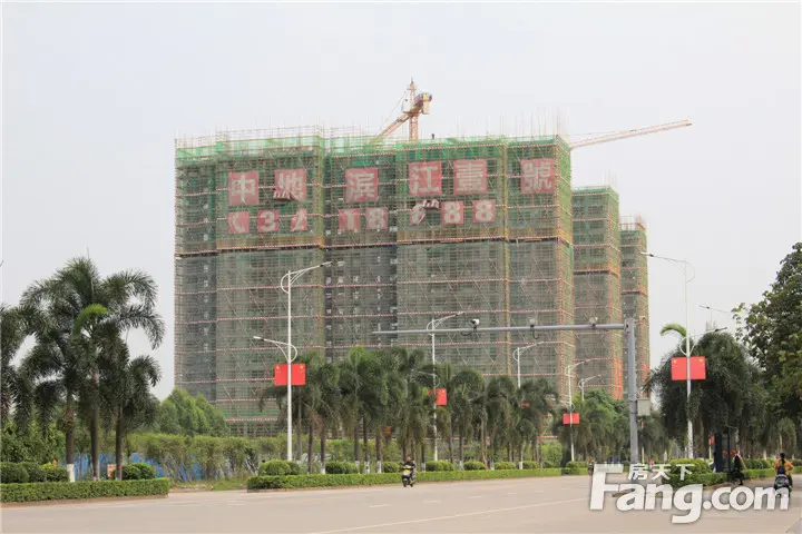 踩盘|中地·滨江壹号4月工程进度播报_房产资讯-钦州房天下