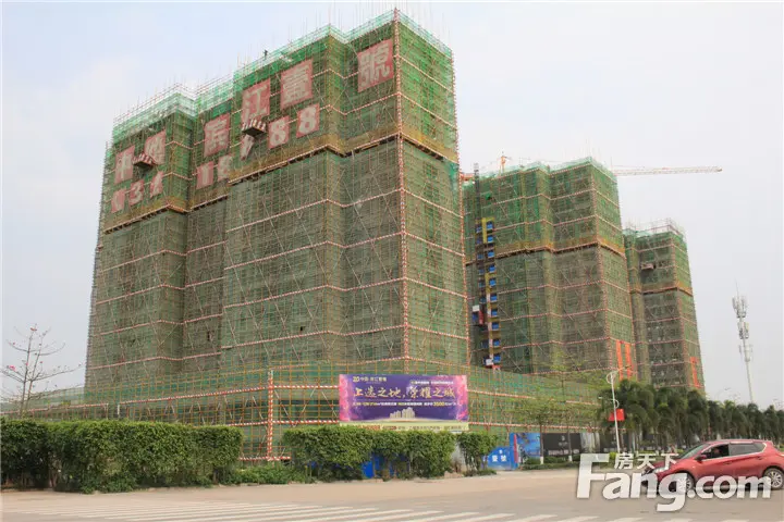 踩盘|中地·滨江壹号4月工程进度播报_房产资讯-钦州房天下