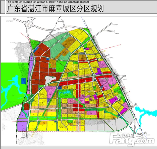 《湛江市近期建设规划(20162020年》公告,该规划对麻章区的