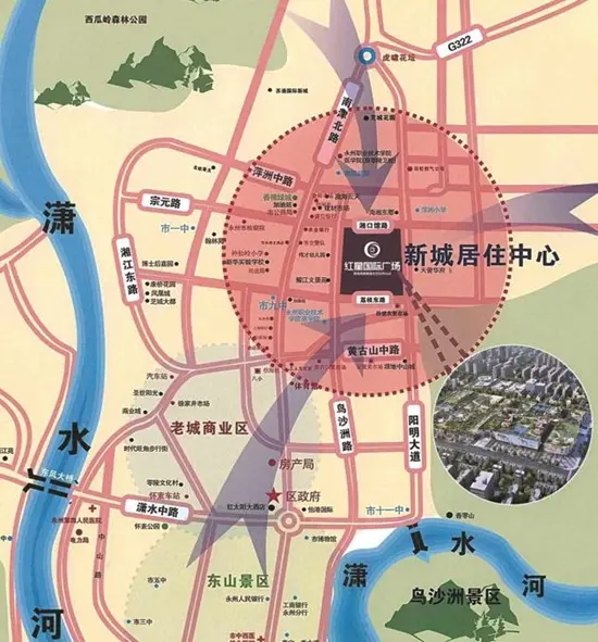 永州新房 零陵区楼盘 红星国际广场 > 楼盘动态   红星国际广场东靠