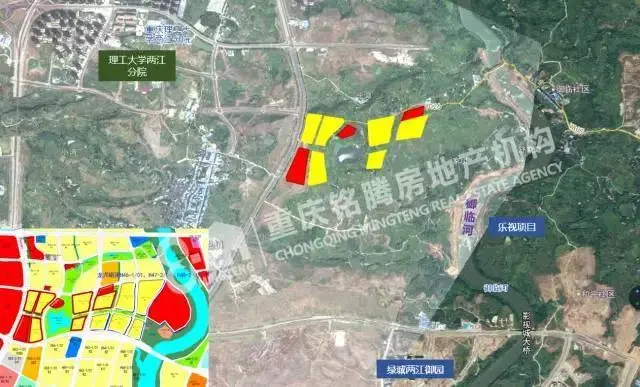 规划配套完善 轨道4,15号线龙兴站,区域路网较发达 终由金科竞得