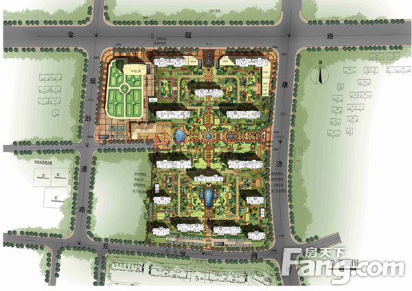 欧源•晓郡花园项目建筑设计方案调整