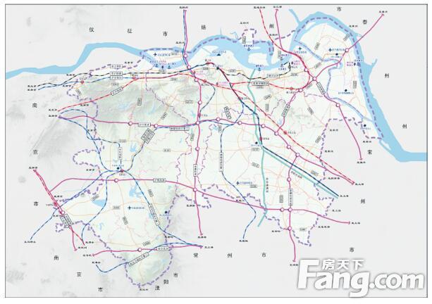 新修订城市总规绘出镇江新蓝图轨道交通仍需等