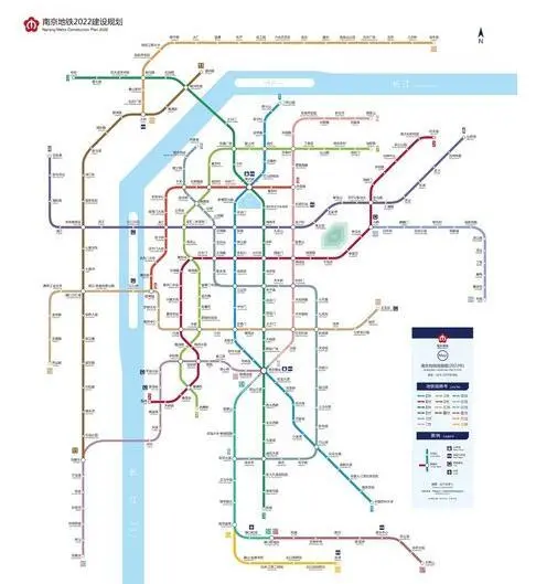 南京地铁8号线站点图,南京地铁8号线线路图 南京2022年规划图出炉 年内通车2条