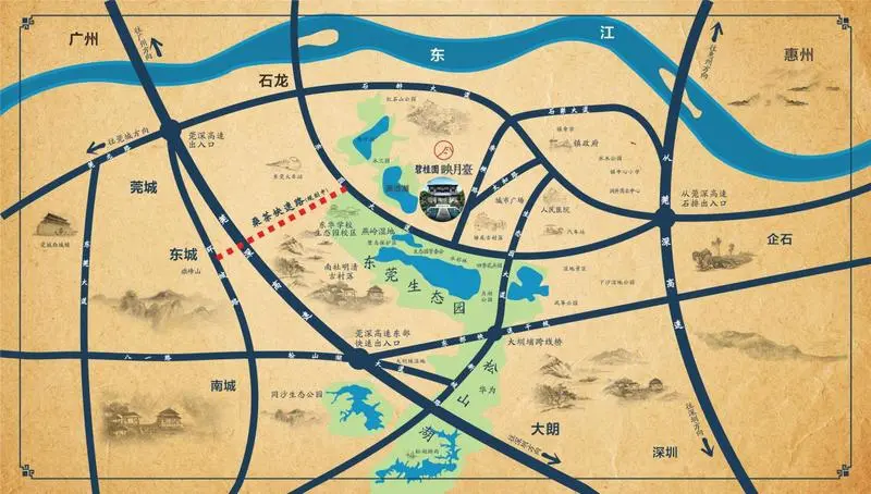 碧桂园映月台 石排楼盘 碧桂园软文