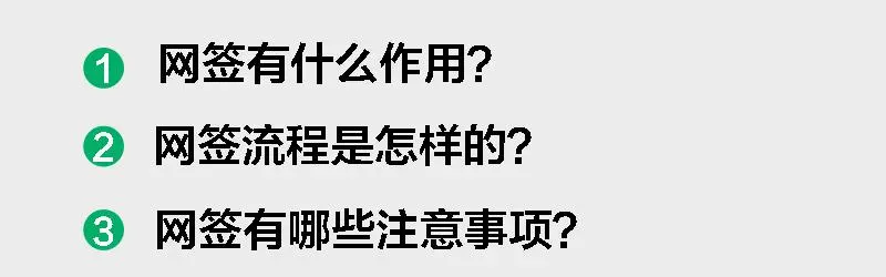 什么是网签?