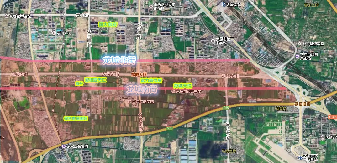 "聚焦"龙城新区:交通大升级之龙城南街(滨河东路-太榆