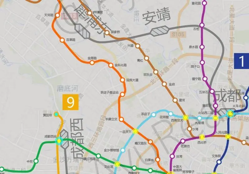 冲出四环,盘点成都地铁那些惠及二三圈层的线路!