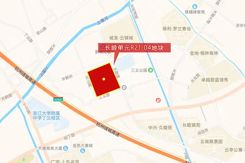 地块位于长睦板块,距离在建 3号线天丰路站800米,且地块周边 配套较为