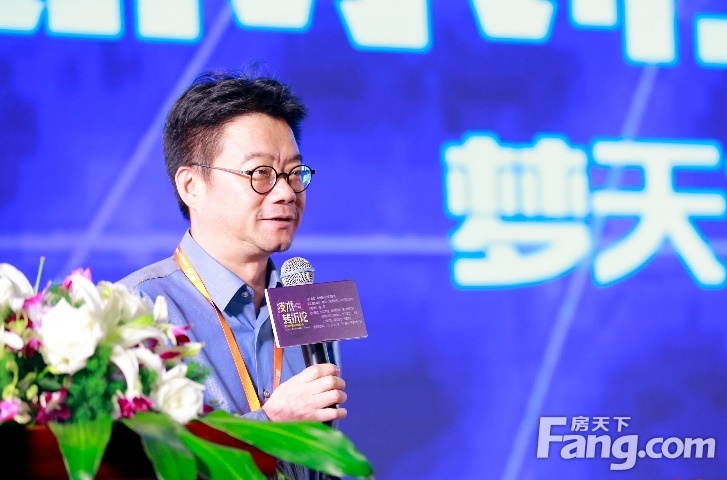 第五届中国木门技术大会梦天木门总裁余静滨