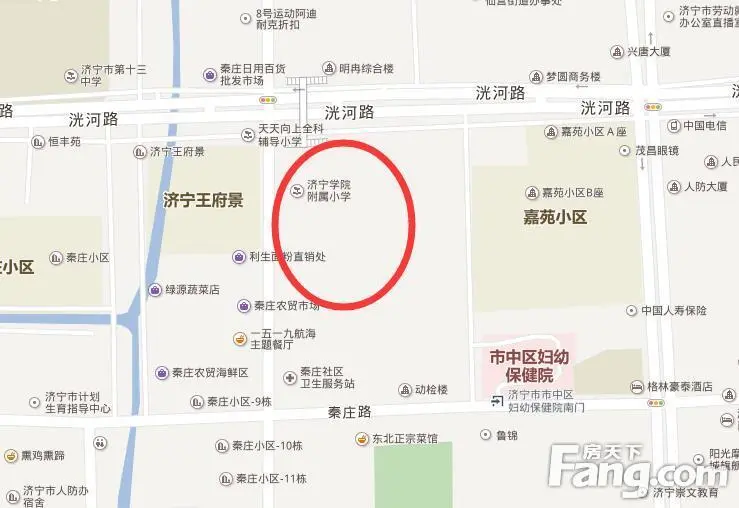 济宁学院附属小学扩建工程(一期)选址已通过审核