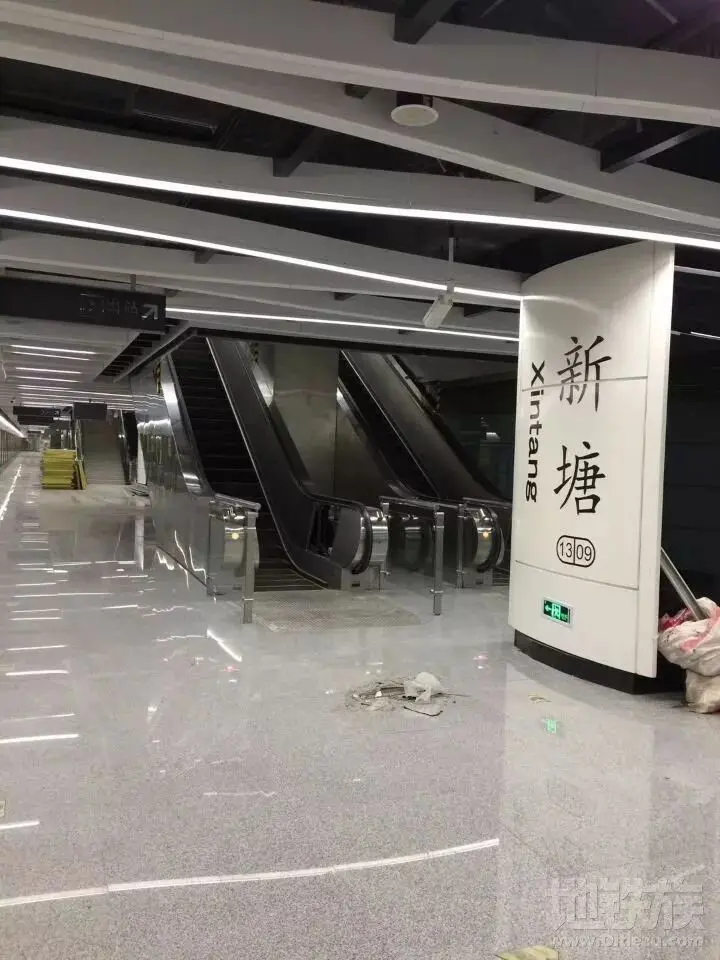 广州地铁13号线开通在即,一大波站点高清图曝光