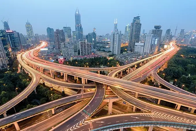 城市交通意境图(来源:网络)